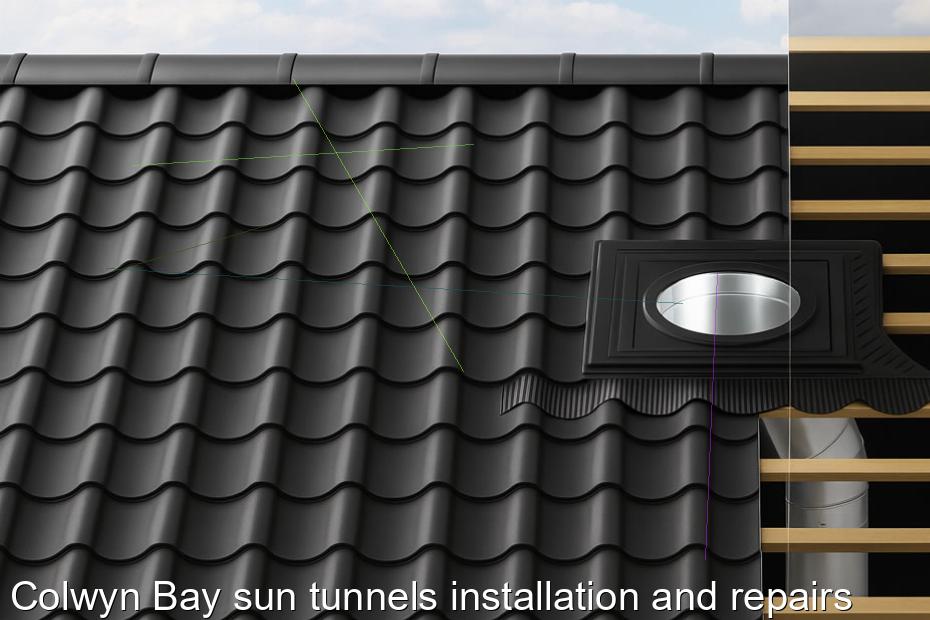 Colwyn Bay sun tunnels installation and repairs