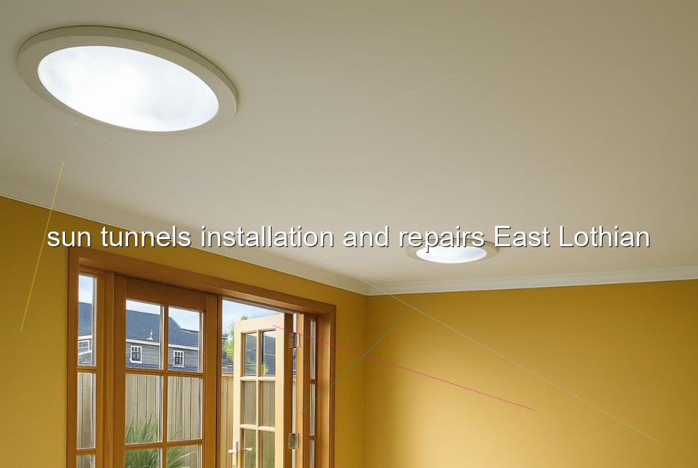 sun tunnels installation and repairs East Lothian