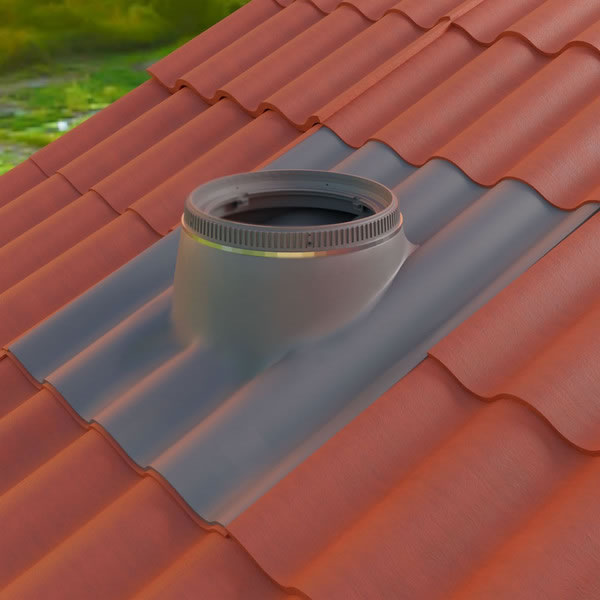 velux tile roof sun tunnel flashing kit